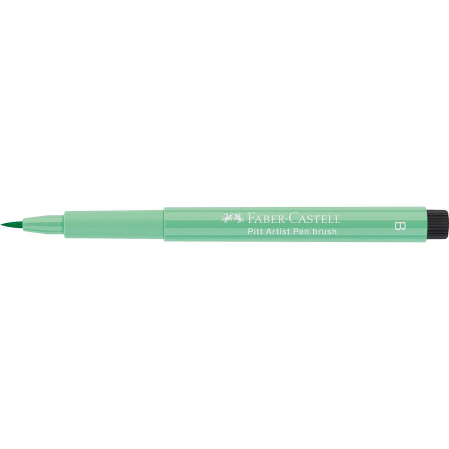 Faber-Castell - Pitt Artist Pen Brush India ink pen, light phthalo green