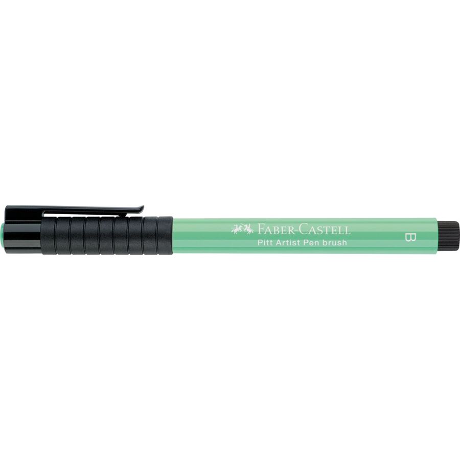 Faber-Castell - Pitt Artist Pen Brush India ink pen, light phthalo green