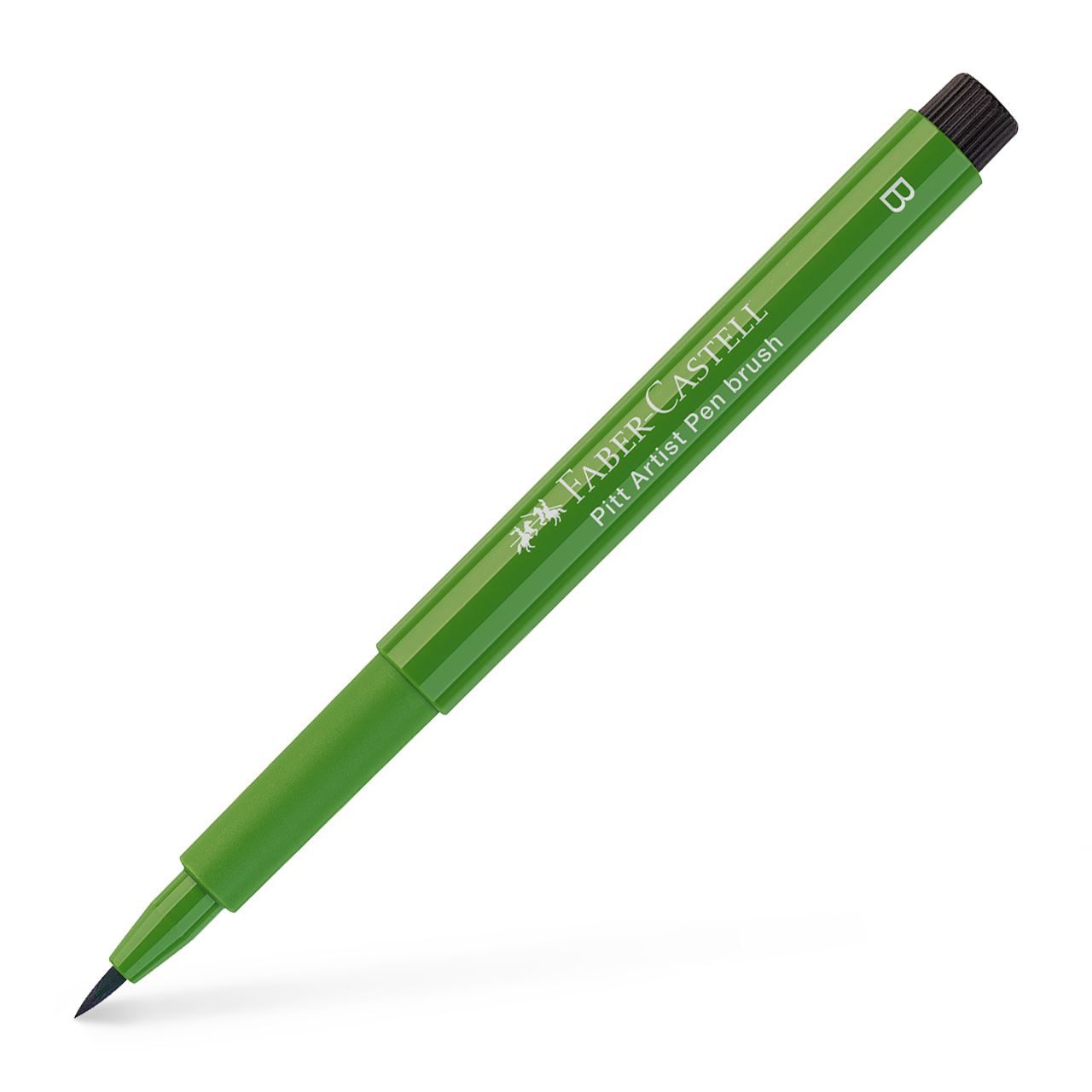 Faber-Castell - Pitt Artist Pen Brush India ink pen, permanent green olive