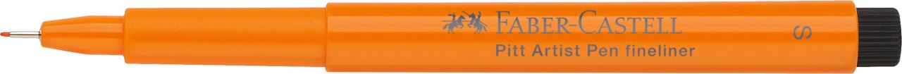 Faber-Castell - Pitt Artist Pen Fineliner S India ink pen, orange glaze