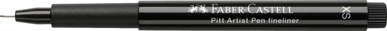 Faber-Castell - Pitt Artist Pen Fineliner XS India ink pen, black