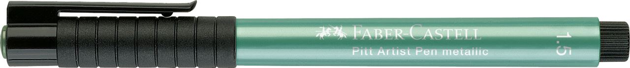 Faber-Castell - Pitt Artist Pen Metallic 1.5 India ink pen, green metallic