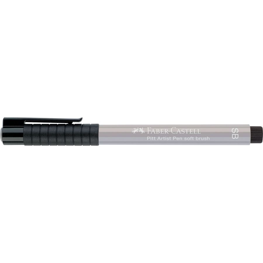 Faber-Castell - Pitt Artist Pen Soft Brush India ink pen, warm grey III