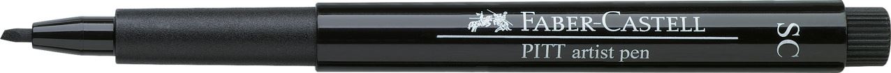 Faber-Castell - Pitt Artist Pen Soft Calligraphy India ink pen, black