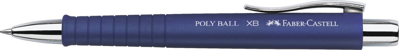 Faber-Castell - Poly Ball ballpoint pen, XB, blue