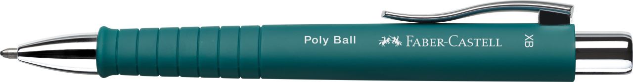 Faber-Castell - Ballpoint pen Poly Ball Colours, XB, emerald green