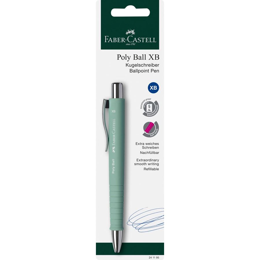 Faber-Castell - Poly Ball ballpoint pen, XB, trend