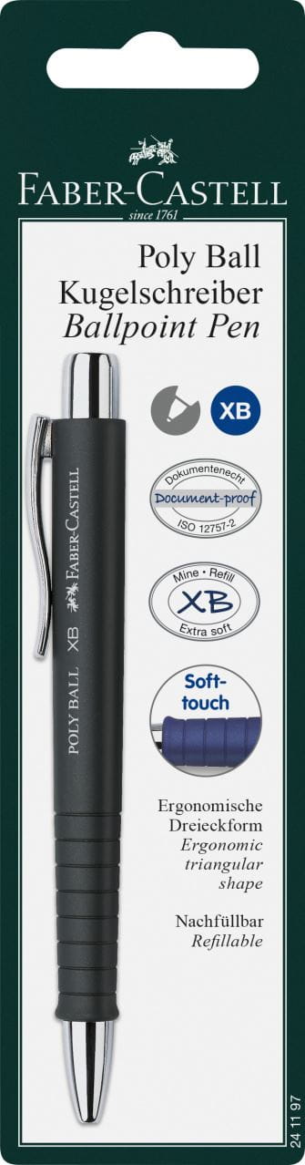 Faber-Castell - Poly Ball ballpoint pen, M, classic