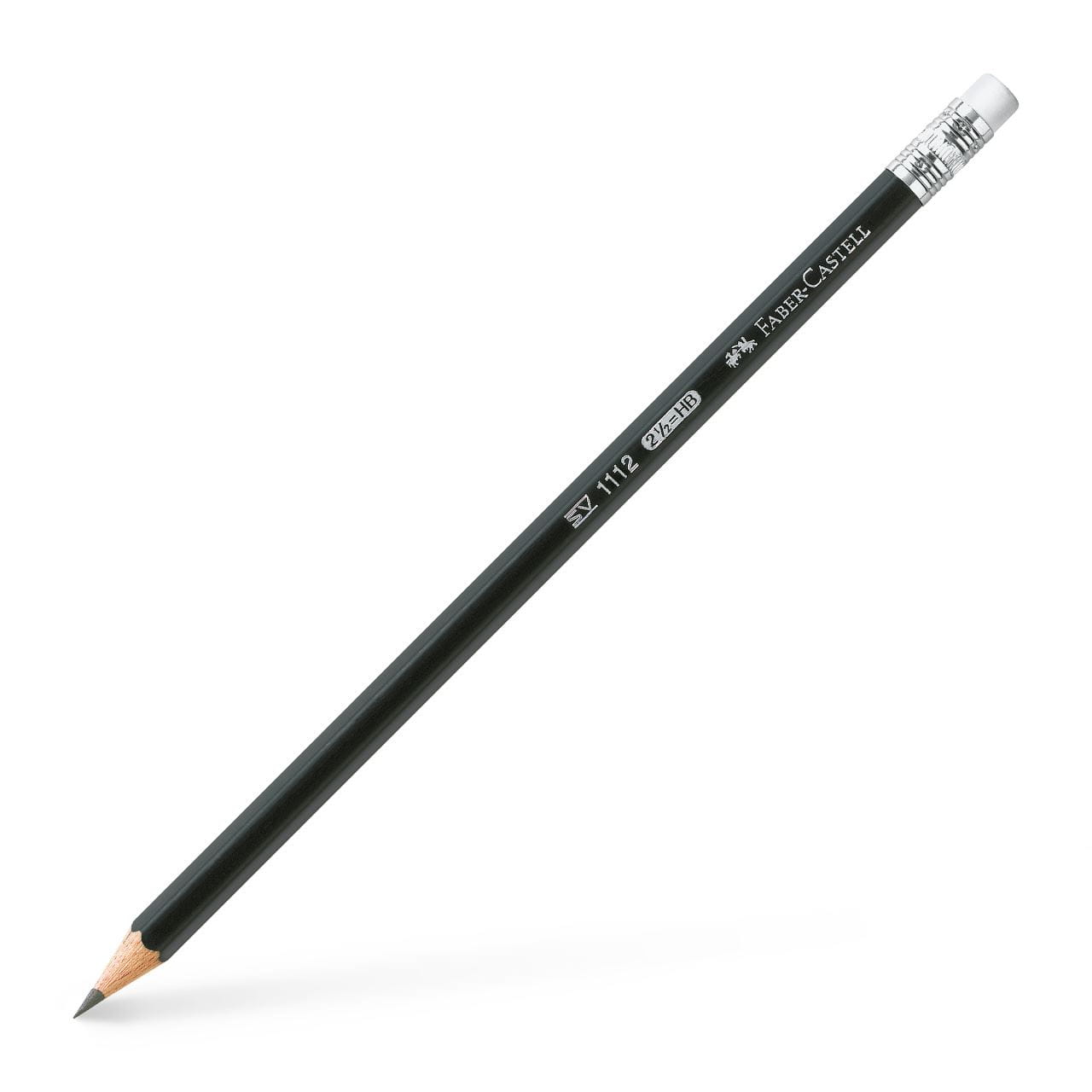 Faber-Castell - 1112 graphite pencil with eraser, HB