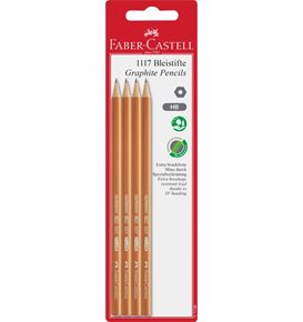Faber-Castell - 1117 graphite pencil, HB, set of 4