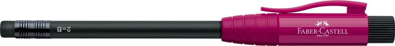 Faber-Castell - Perfect Pencil II with built-in sharpener, blackberry