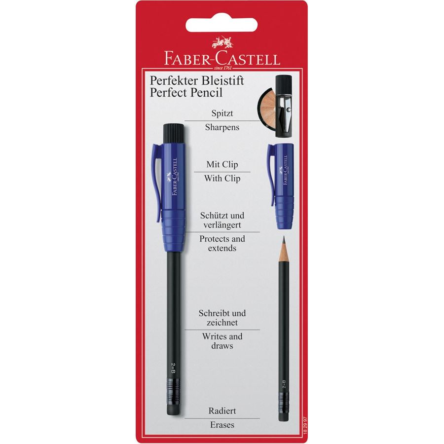 Faber-Castell - Perfect Pencil II with built-in sharpener