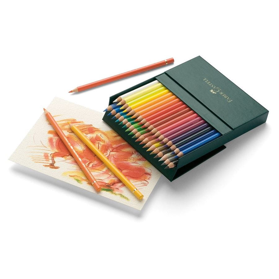 Faber-Castell - Polychromos colour pencil, studio box of 36