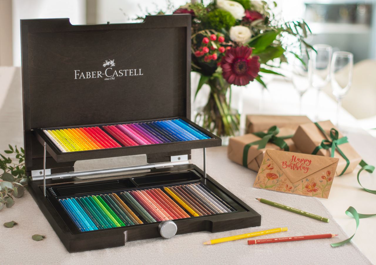 Faber-Castell - Polychromos colour pencil, wooden case of 72