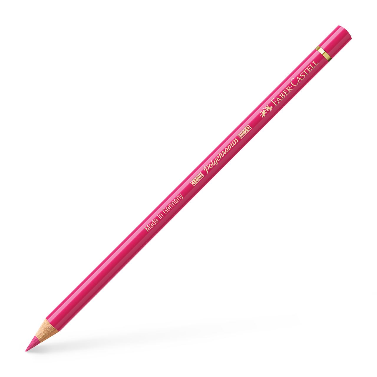 Faber-Castell - Polychromos colour pencil, 124 rose carmine