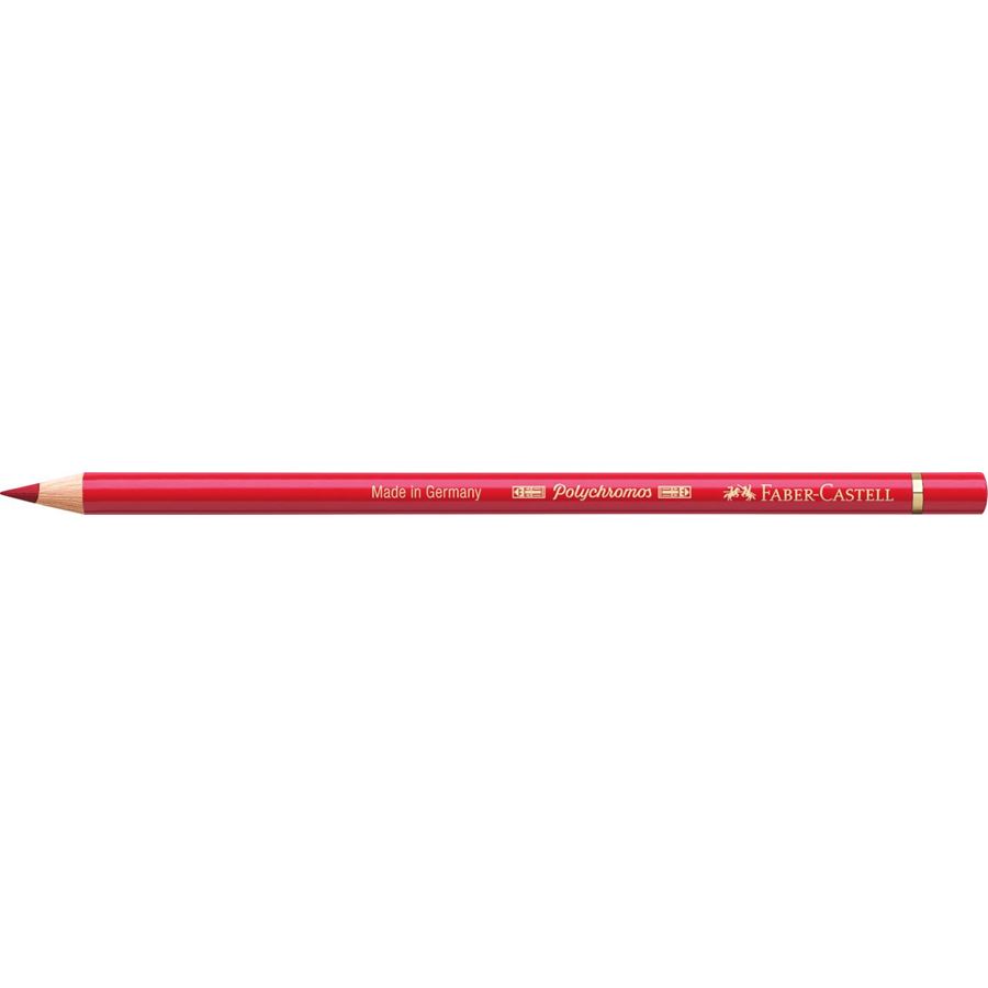 Faber-Castell - Polychromos colour pencil, 126 permanent carmine