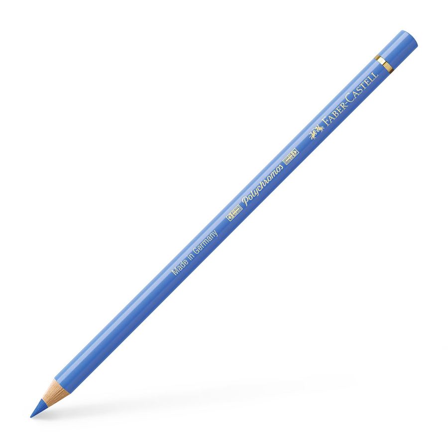 Faber-Castell - Polychromos colour pencil, 140 light ultramarine