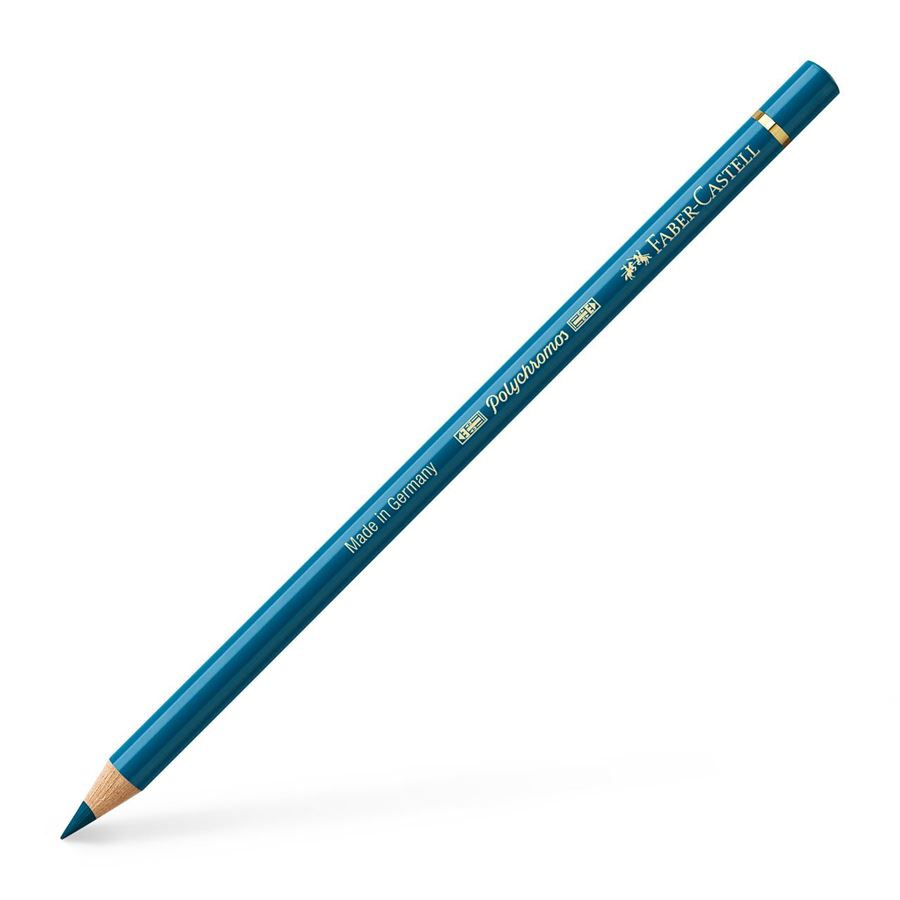 Faber-Castell - Polychromos colour pencil, 155 helio turquoise