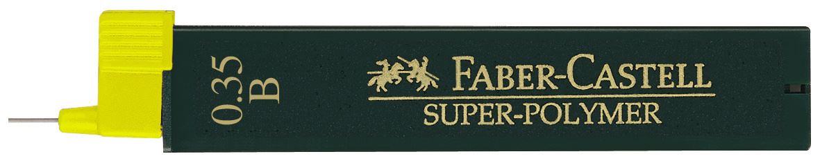 Faber-Castell - Super-Polymer fineline lead, B, 0.35 mm