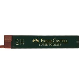 Faber-Castell - Super-Polymer fineline lead, 3H, 0.5 mm