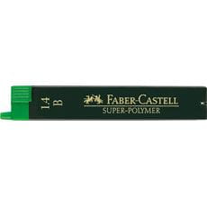 Faber-Castell - Spare pencil leads, 1.4 mm, B (6 pieces)