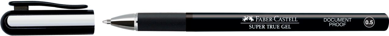 Faber-Castell - Super True Gel gel roller, 0.5 mm, black