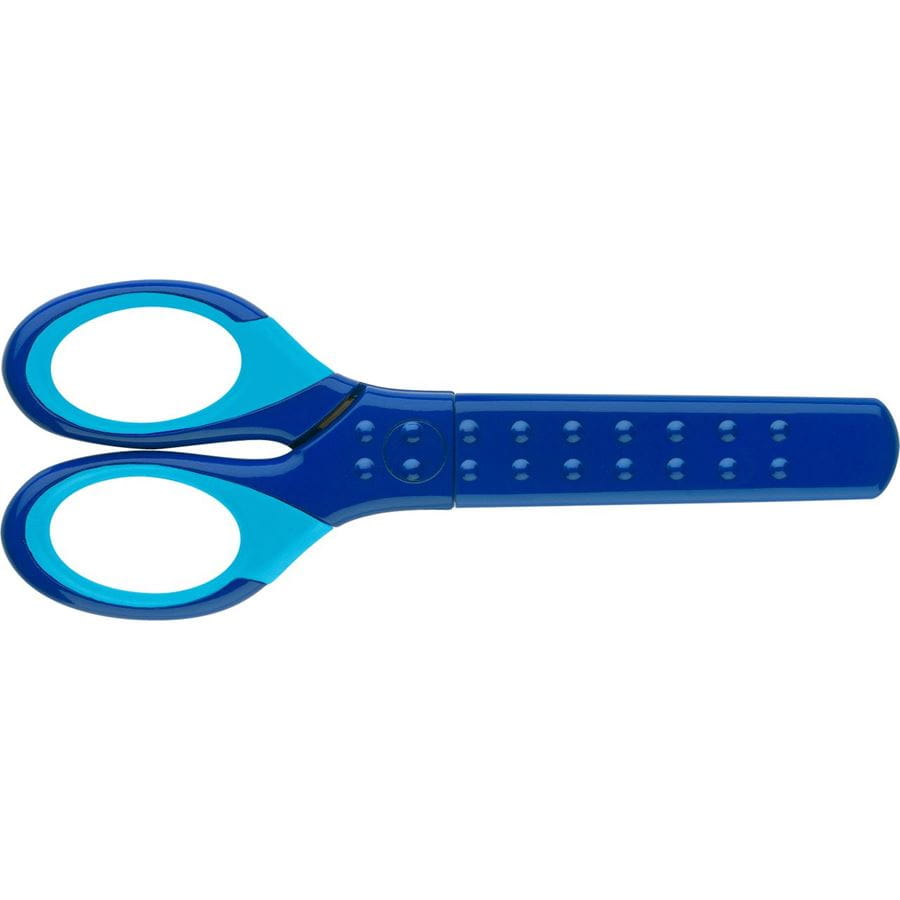 Faber-Castell - Grip school scissors, blue