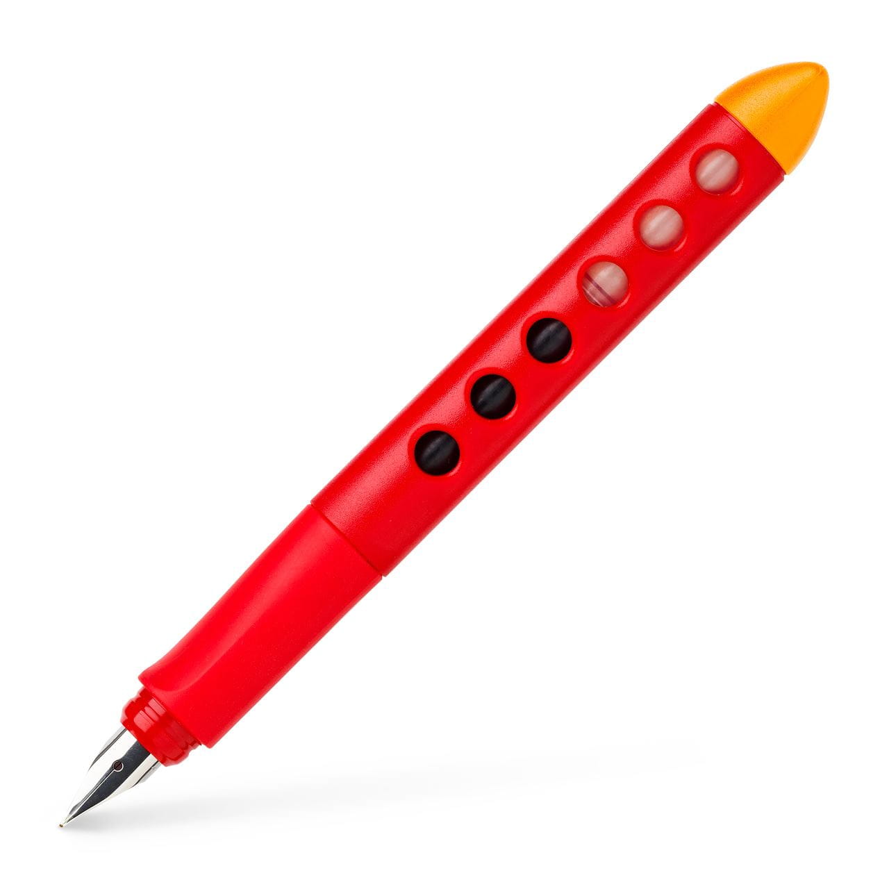 Faber-Castell - Scribolino school fountain pen, right-hander, red
