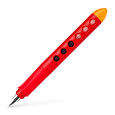 Faber-Castell - Scribolino school fountain pen, right-hander, red