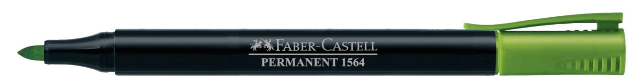 Faber-Castell - Slim permanent marker, lime green