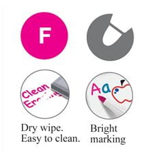 Faber-Castell - Marker Slim Whiteboard, fine, pink
