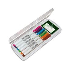 Faber-Castell - Slim whiteboard marker, creativity box with 6 colours