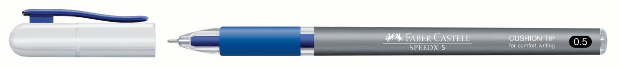 Faber-Castell - Speedx ballpoint pen, 0.5 mm, blue