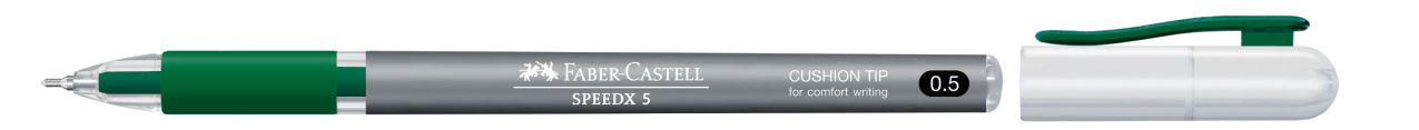 Faber-Castell - Speedx ballpoint pen, 0.5 mm, green