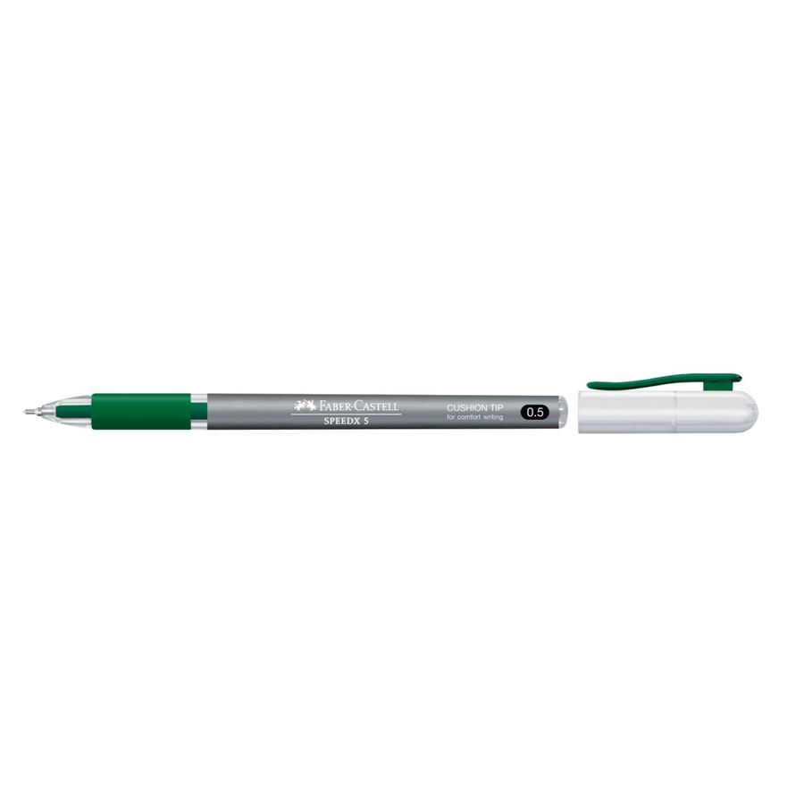 Faber-Castell - Speedx ballpoint pen, 0.5 mm, green