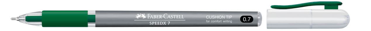Faber-Castell - Speedx ballpoint pen, 0.7 mm, green