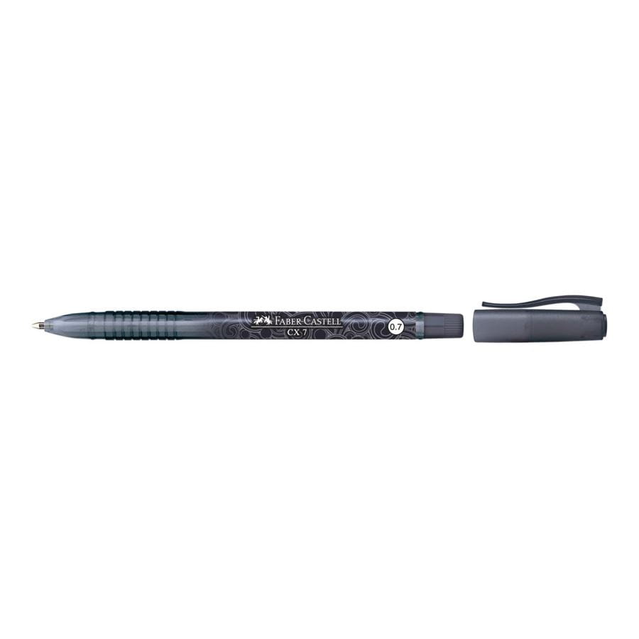 Faber-Castell - CX7 ballpoint pen, 0.7 mm, black