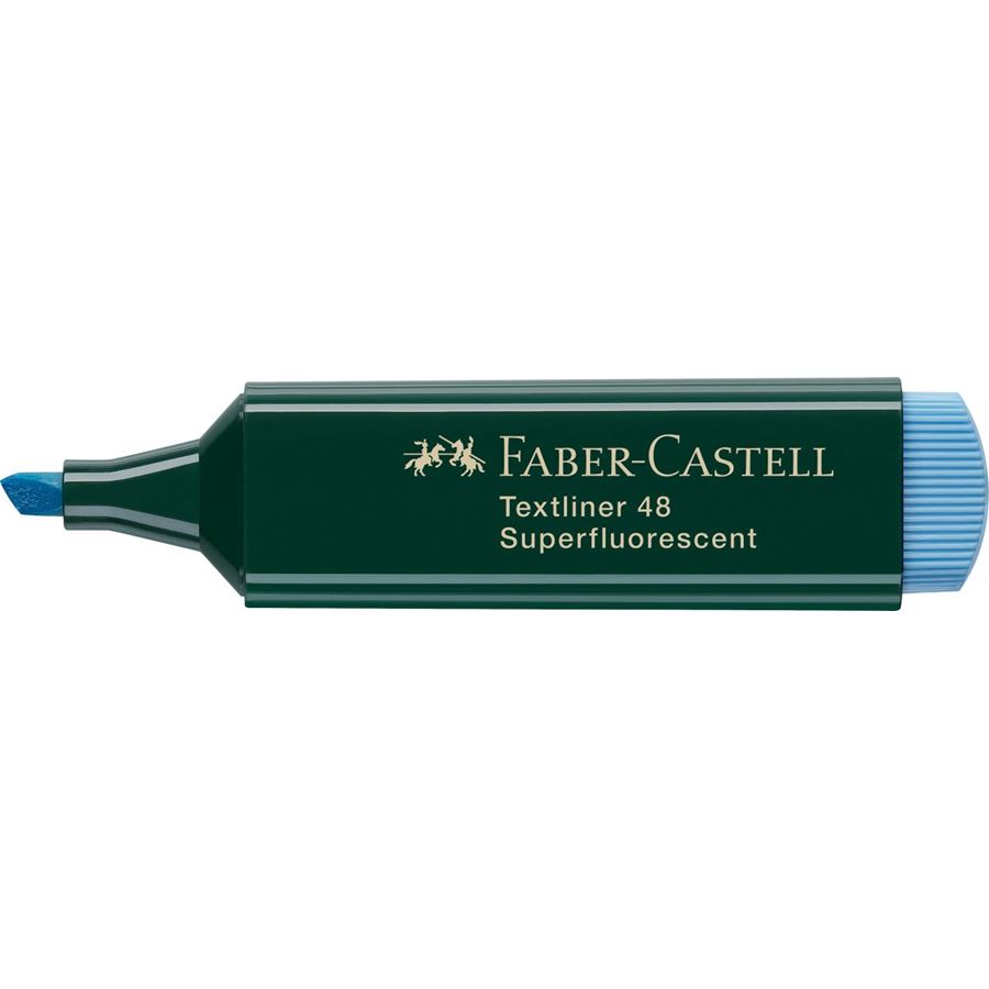 Faber-Castell - Textliner 48 Superfluorescent, blue