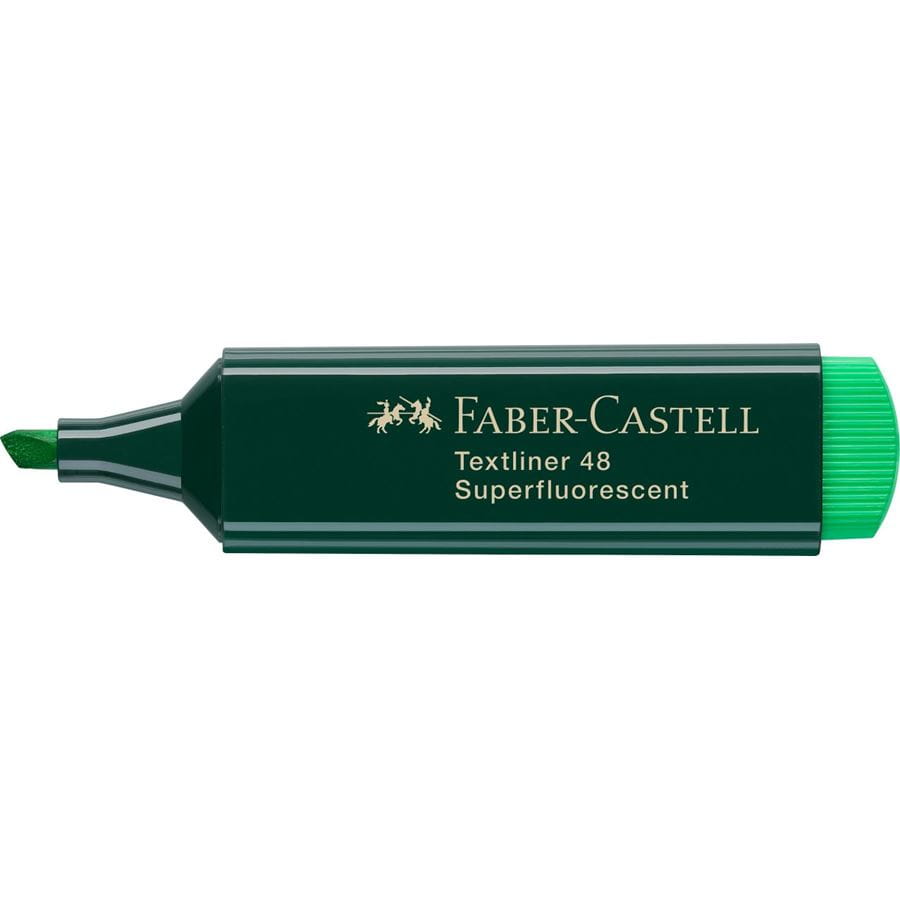 Faber-Castell - Textliner 48 Superfluorescent, green