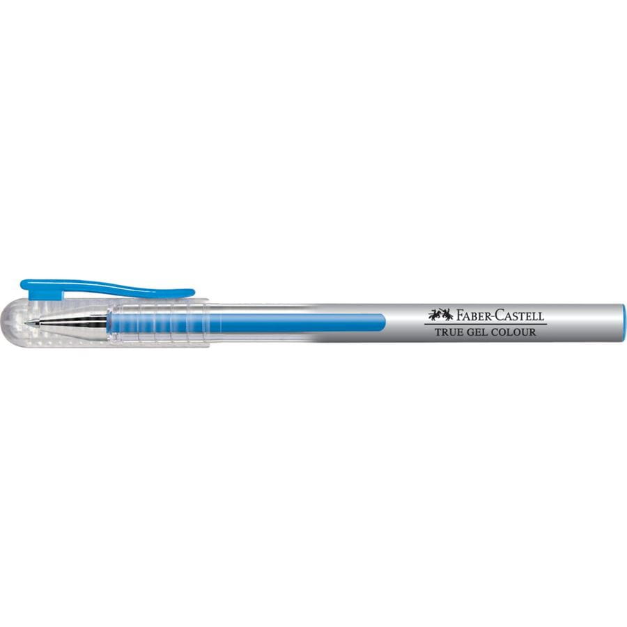 Faber-Castell - Gel pen True Gel, 0.7mm, light blue