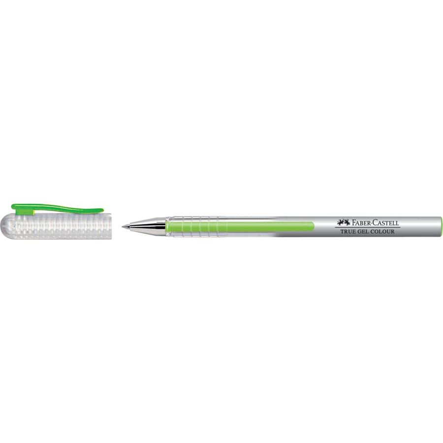 Faber-Castell - Gel pen True Gel, 0.7mm, light green