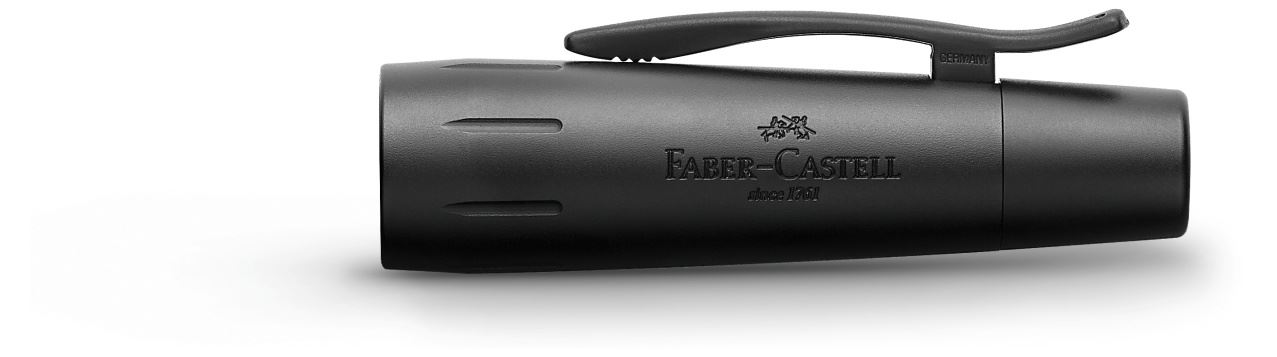 Faber-Castell - e-motion Pure Black fountain pen, EF, black