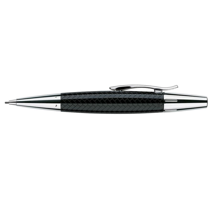 Faber-Castell - e-motion precious resin parquet twist pencil, 1.4 mm, black