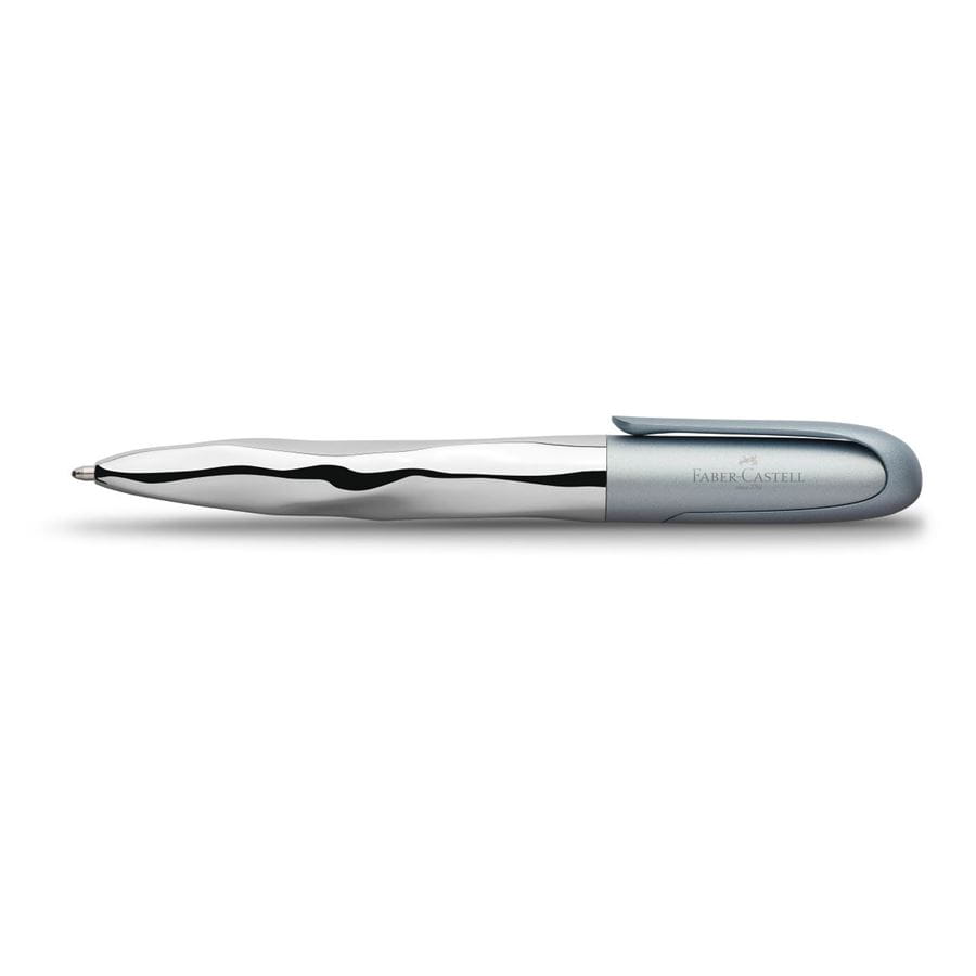 Faber-Castell - n'ice pen Metallic twist ballpoint pen, XB, light blue